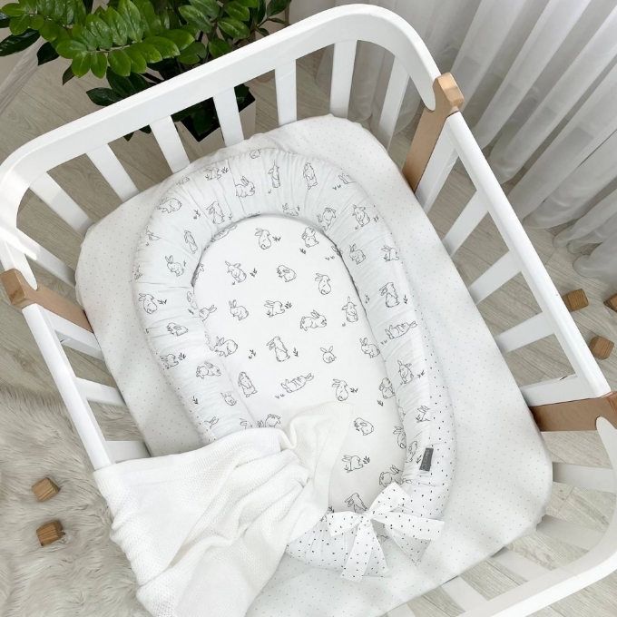 Protectie somn – Baby Nest Iepurasi veseli